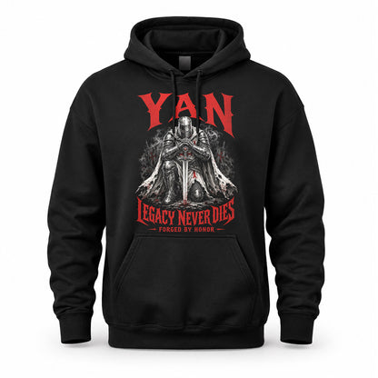 YAN HS90-K04-109 - NAME Legacy Never Dies Forged By Honor Personalized Knight