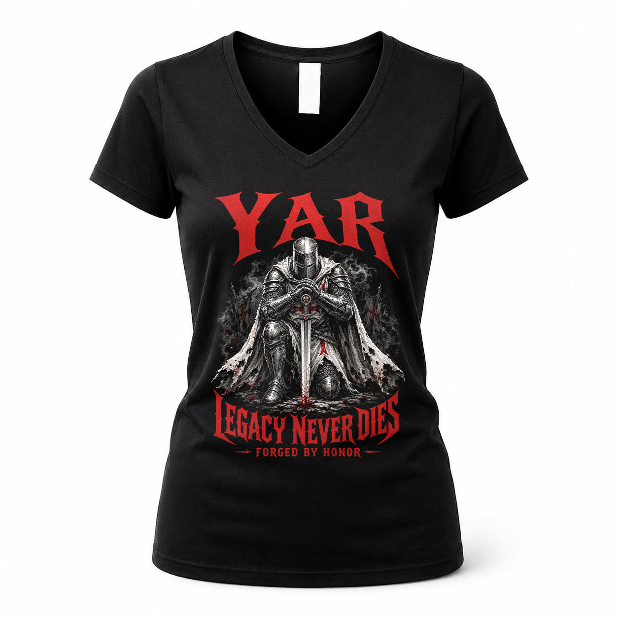YAR HS90-K04-109 - NAME Legacy Never Dies Forged By Honor Personalized Knight