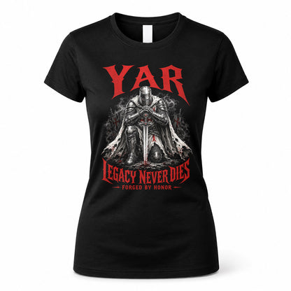 YAR HS90-K04-109 - NAME Legacy Never Dies Forged By Honor Personalized Knight