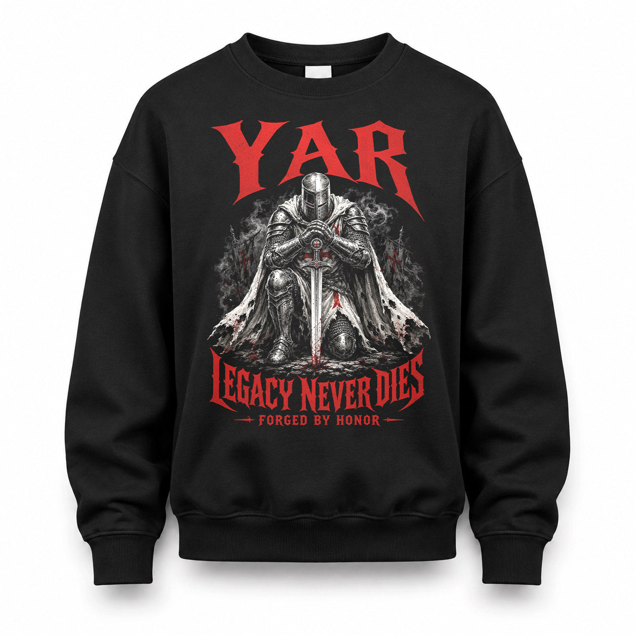 YAR HS90-K04-109 - NAME Legacy Never Dies Forged By Honor Personalized Knight