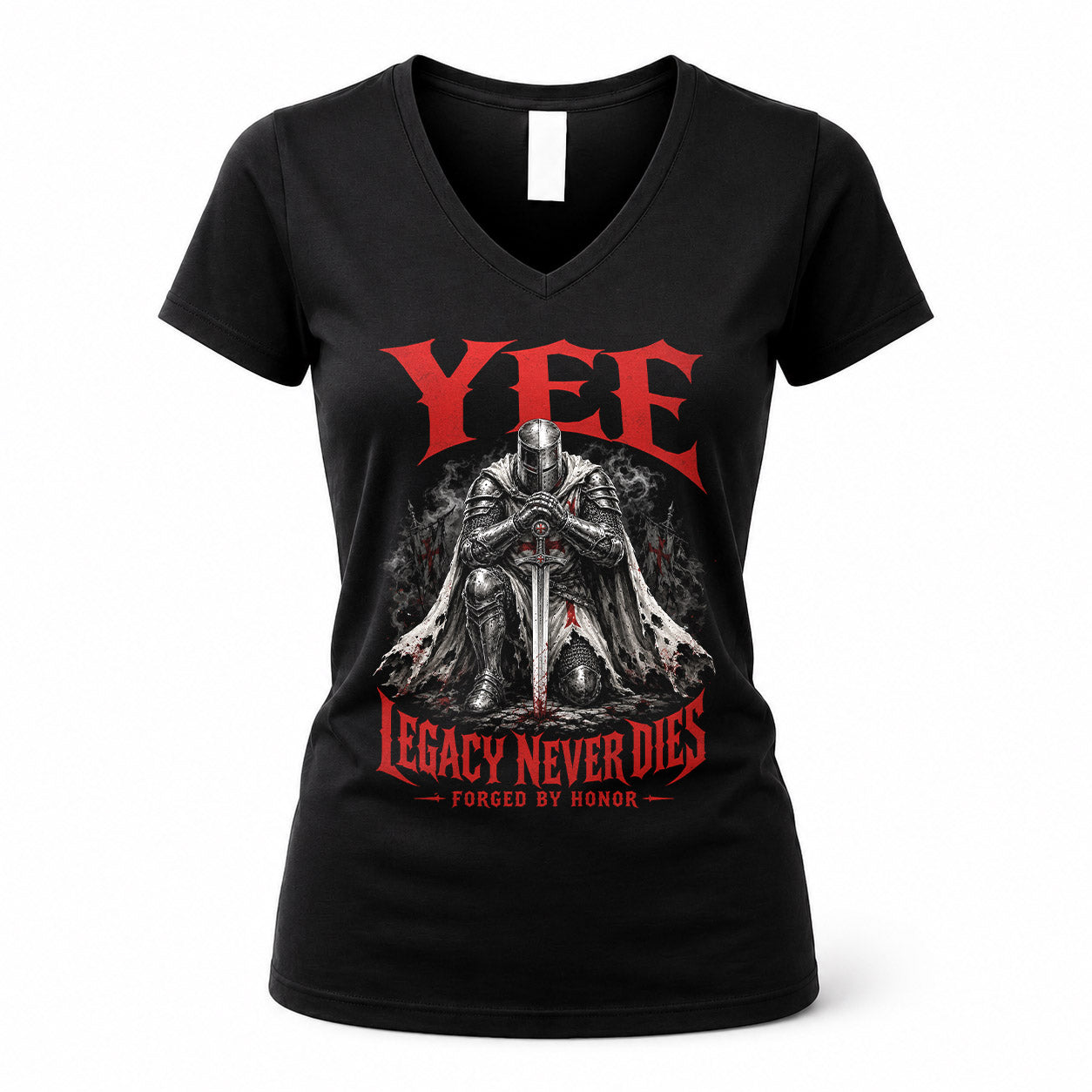 YEE HS90-K04-109 - NAME Legacy Never Dies Forged By Honor Personalized Knight