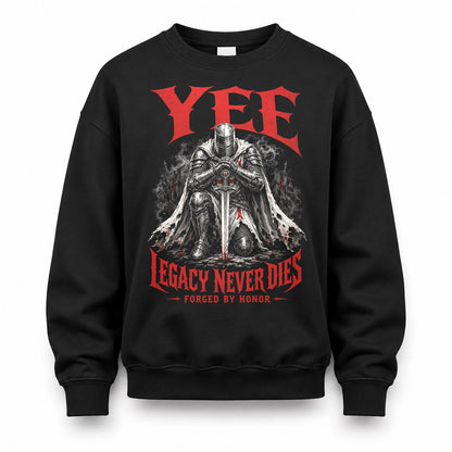 YEE HS90-K04-109 - NAME Legacy Never Dies Forged By Honor Personalized Knight