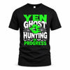 YEN HW22-K06-109 - NAME Ghost Hunting In Progress Personalized Halloween Shirt
