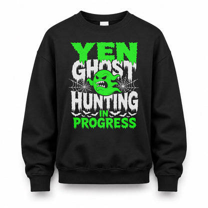 YEN HW22-K06-109 - NAME Ghost Hunting In Progress Personalized Halloween Shirt