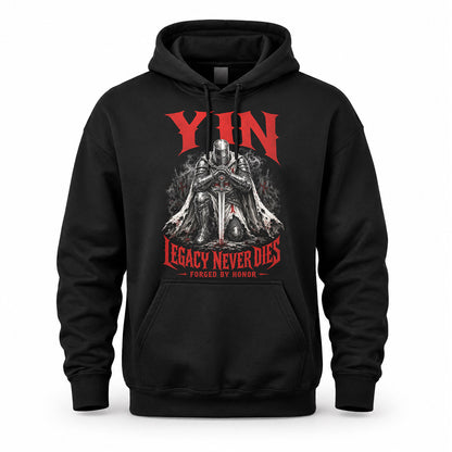 YIN HS90-K04-109 - NAME Legacy Never Dies Forged By Honor Personalized Knight