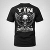 YIN P01-K24-229 – Personalized Skull Graphic Apparel “I Am NAME I May Not Be Perfect But I Am Limited Edition”