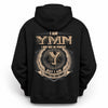 YMN PH55-T25-Personalized Name Quote Apparel “I Am NAME May Not Be Perfect But I Am Limited Edition”