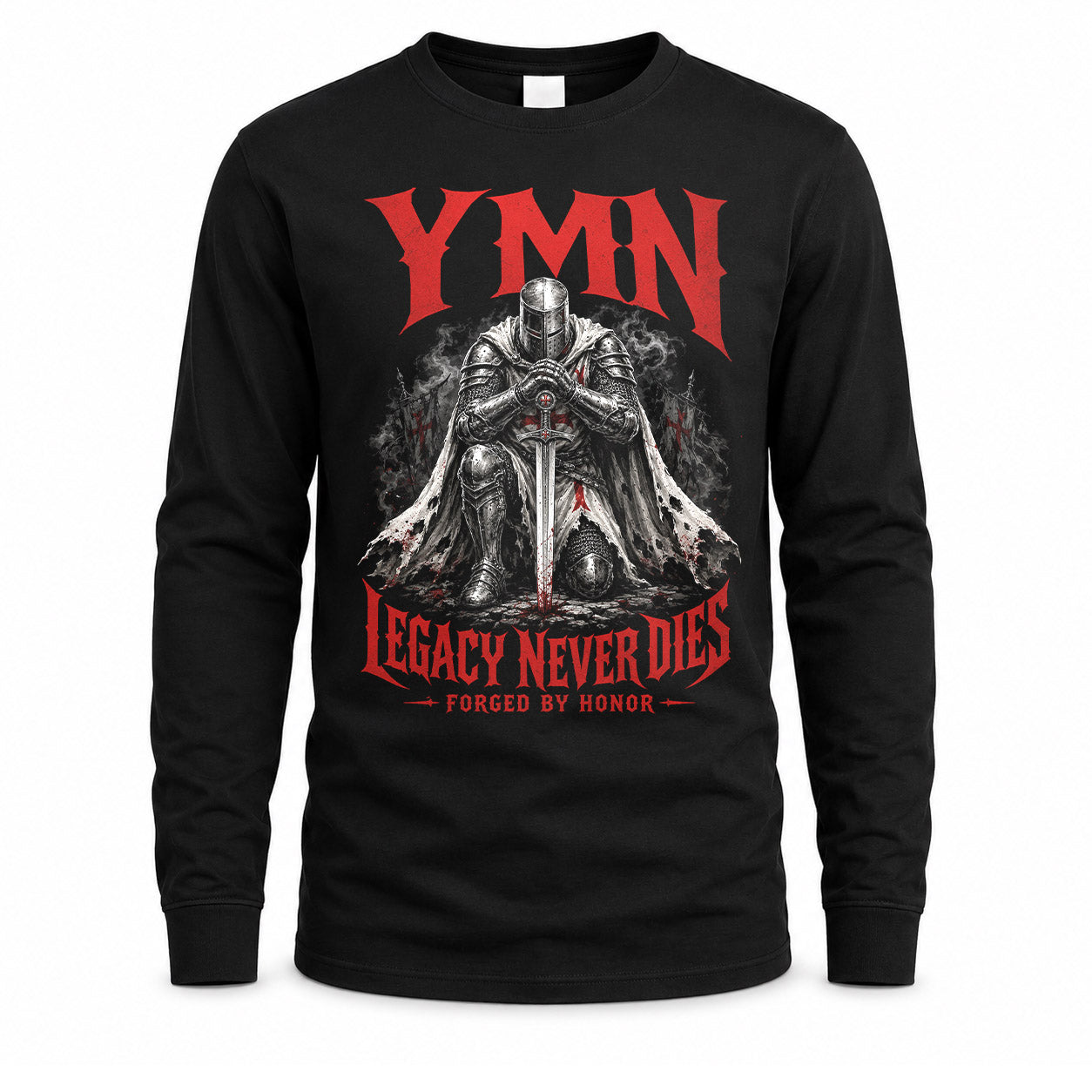 YMN HS90-K04-109 - NAME Legacy Never Dies Forged By Honor Personalized Knight