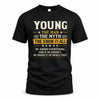 YOUNG TM90-K04-125 - NAME Legendary Know-It-All Personalized Funny Shirt