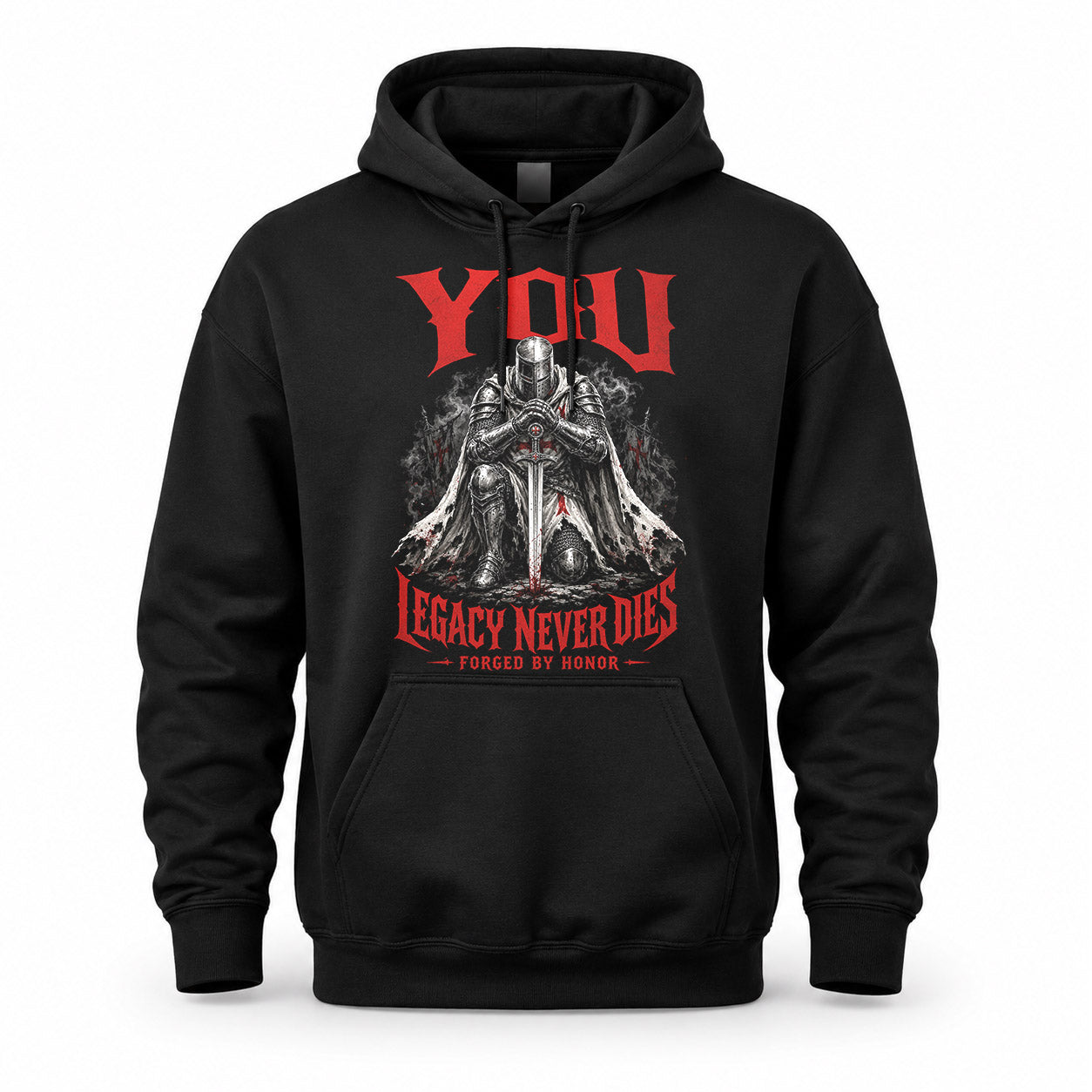YOU HS90-K04-109 - NAME Legacy Never Dies Forged By Honor Personalized Knight