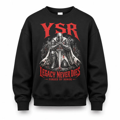 YSR HS90-K04-109 - NAME Legacy Never Dies Forged By Honor Personalized Knight