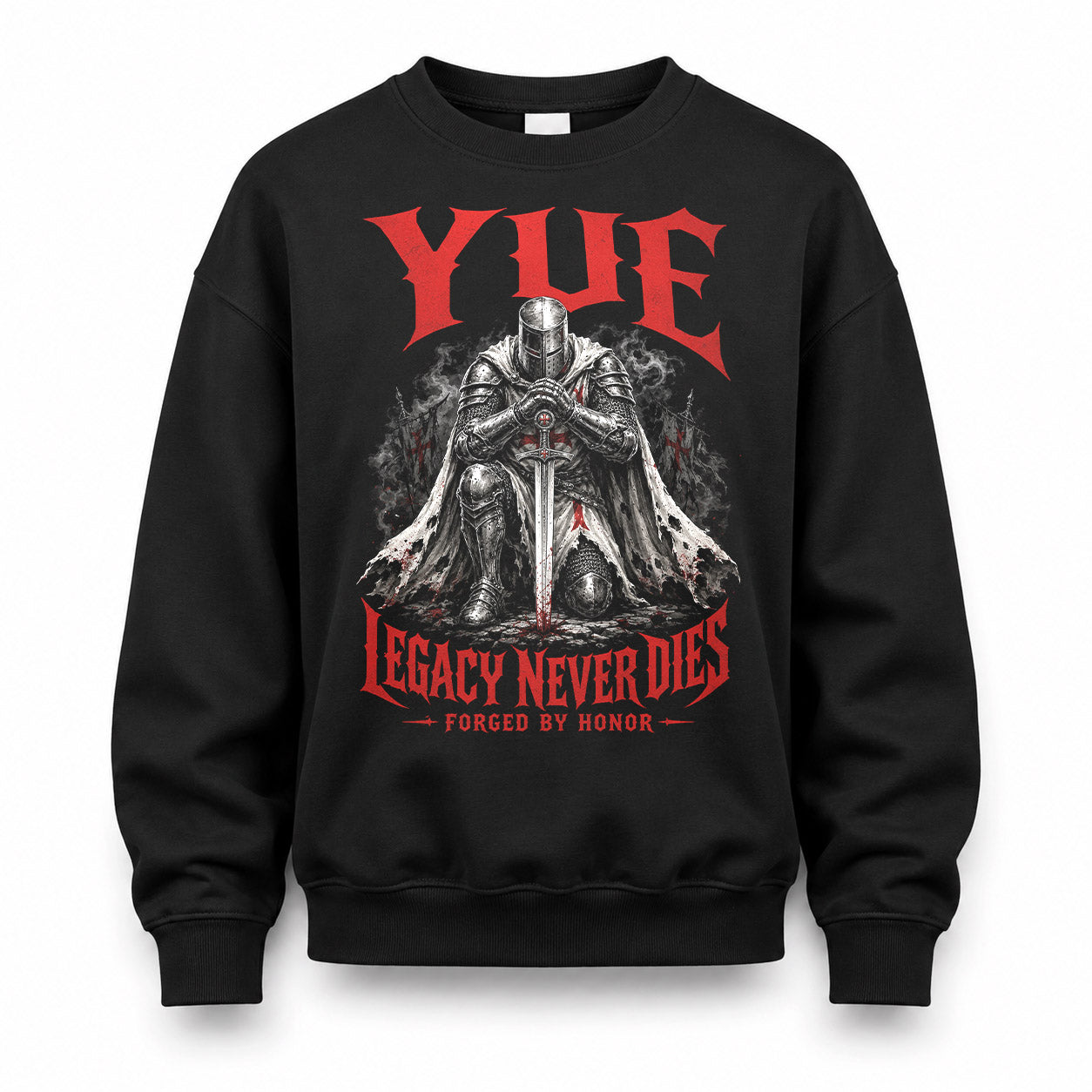 YUE HS90-K04-109 - NAME Legacy Never Dies Forged By Honor Personalized Knight