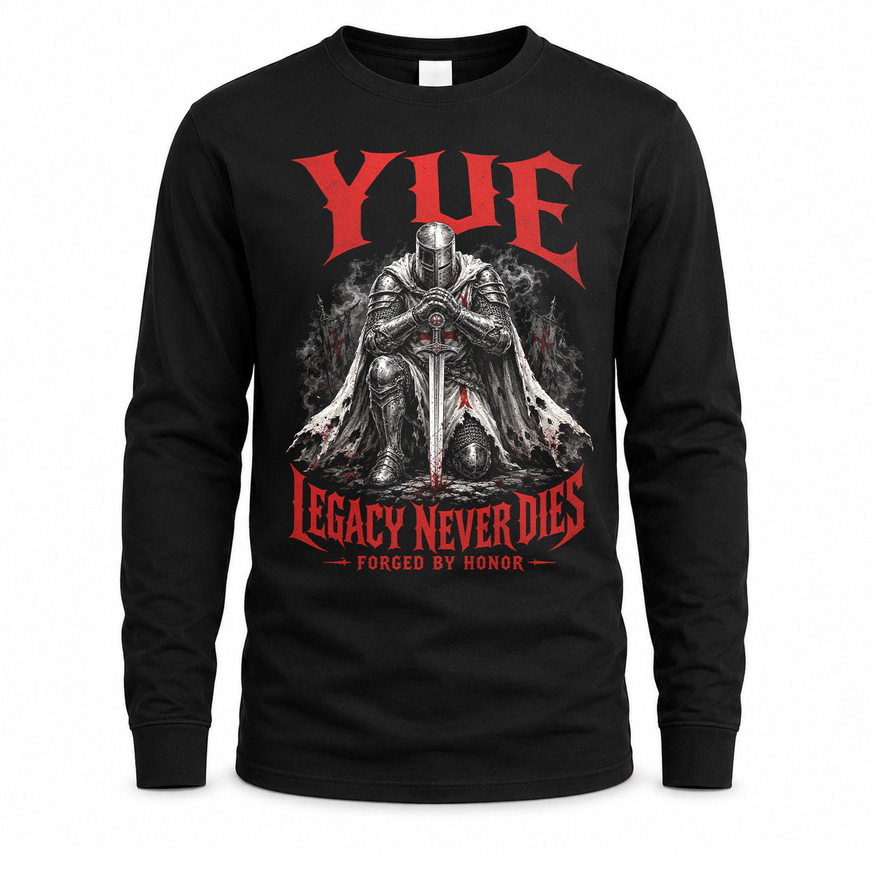 YUE HS90-K04-109 - NAME Legacy Never Dies Forged By Honor Personalized Knight