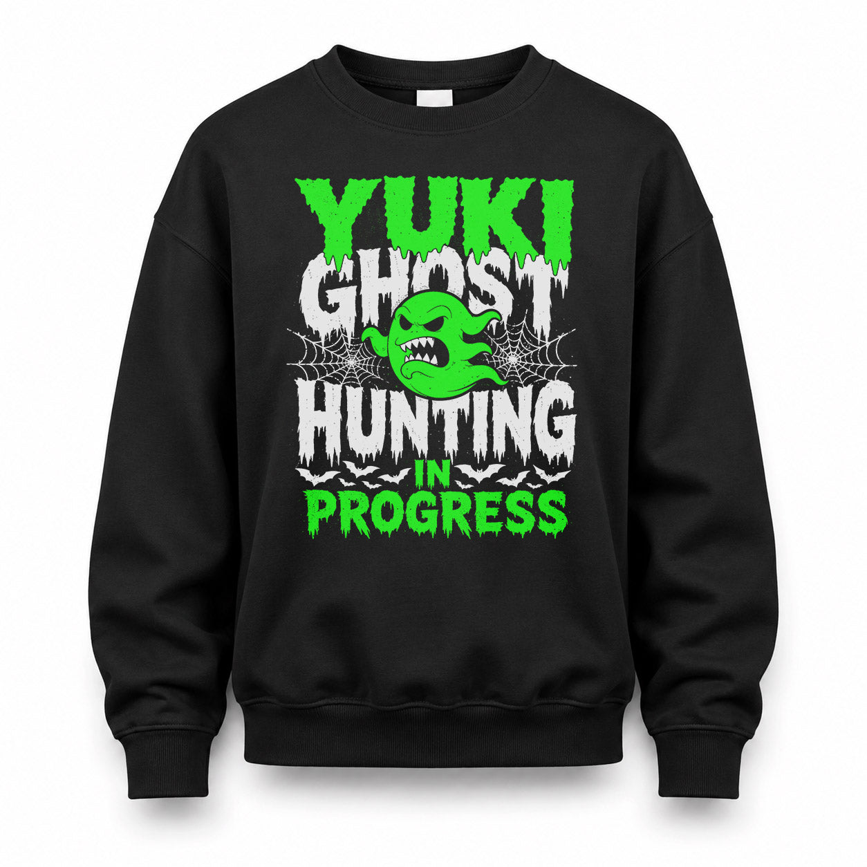 YUKI HW22-K06-109 - NAME Ghost Hunting In Progress Personalized Halloween Shirt