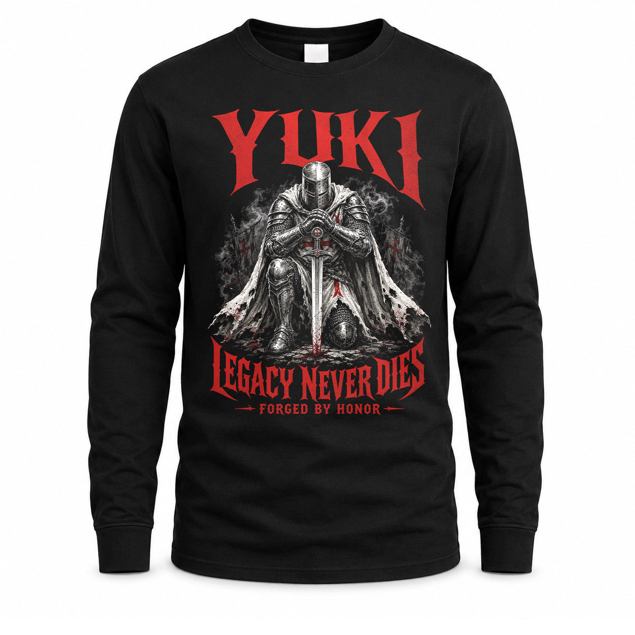 YUKI HS90-K04-109 - NAME Legacy Never Dies Forged By Honor Personalized Knight