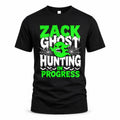 ZACK HW22-K06-109 - NAME Ghost Hunting In Progress Personalized Halloween Shirt