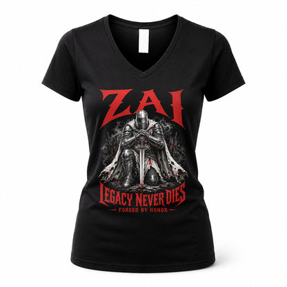 ZAI HS90-K04-109 - NAME Legacy Never Dies Forged By Honor Personalized Knight