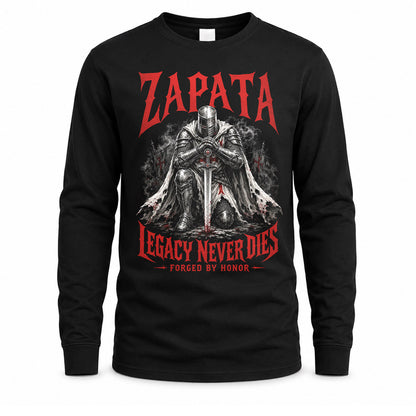 ZAPATA HS90-K04-109 - NAME Legacy Never Dies Forged By Honor Personalized Knight