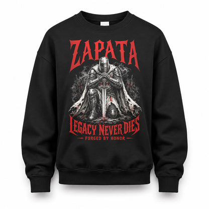 ZAPATA HS90-K04-109 - NAME Legacy Never Dies Forged By Honor Personalized Knight