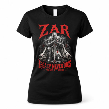 ZAR HS90-K04-109 - NAME Legacy Never Dies Forged By Honor Personalized Knight