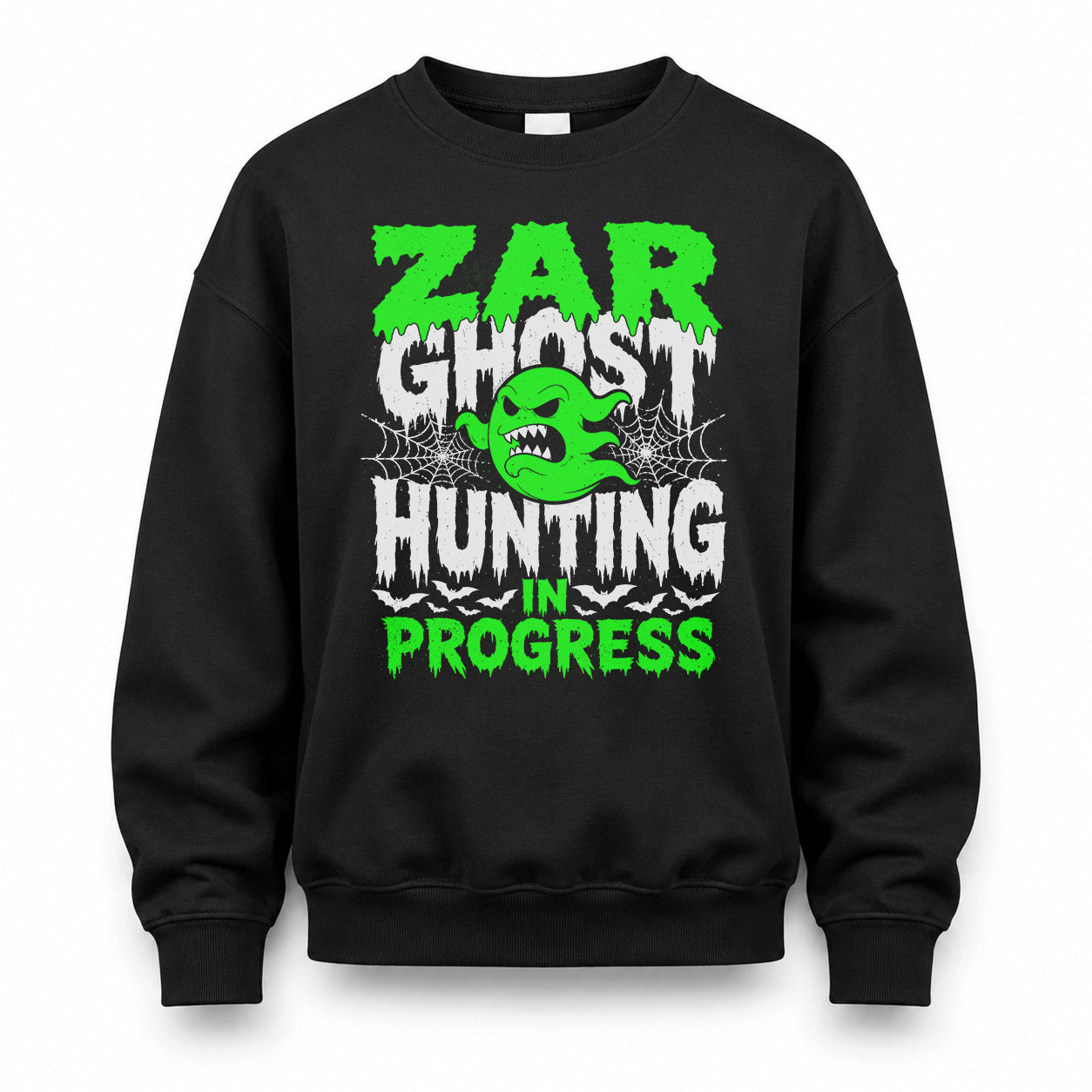 ZAR HW22-K06-109 - NAME Ghost Hunting In Progress Personalized Halloween Shirt
