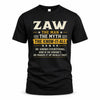 ZAW TM90-K04-125 - NAME Legendary Know-It-All Personalized Funny Shirt