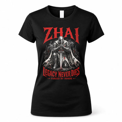 ZHAI HS90-K04-109 - NAME Legacy Never Dies Forged By Honor Personalized Knight