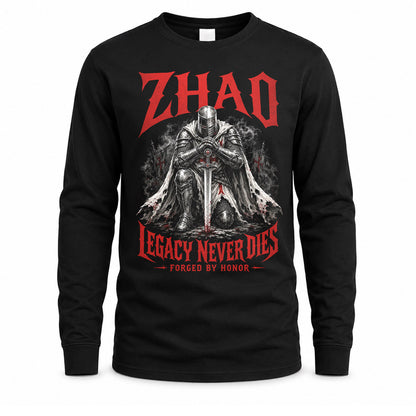 ZHAO HS90-K04-109 - NAME Legacy Never Dies Forged By Honor Personalized Knight