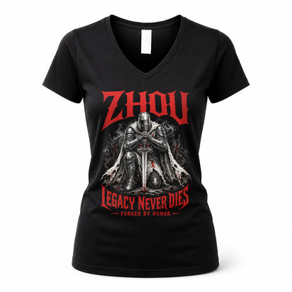 ZHOU HS90-K04-109 - NAME Legacy Never Dies Forged By Honor Personalized Knight
