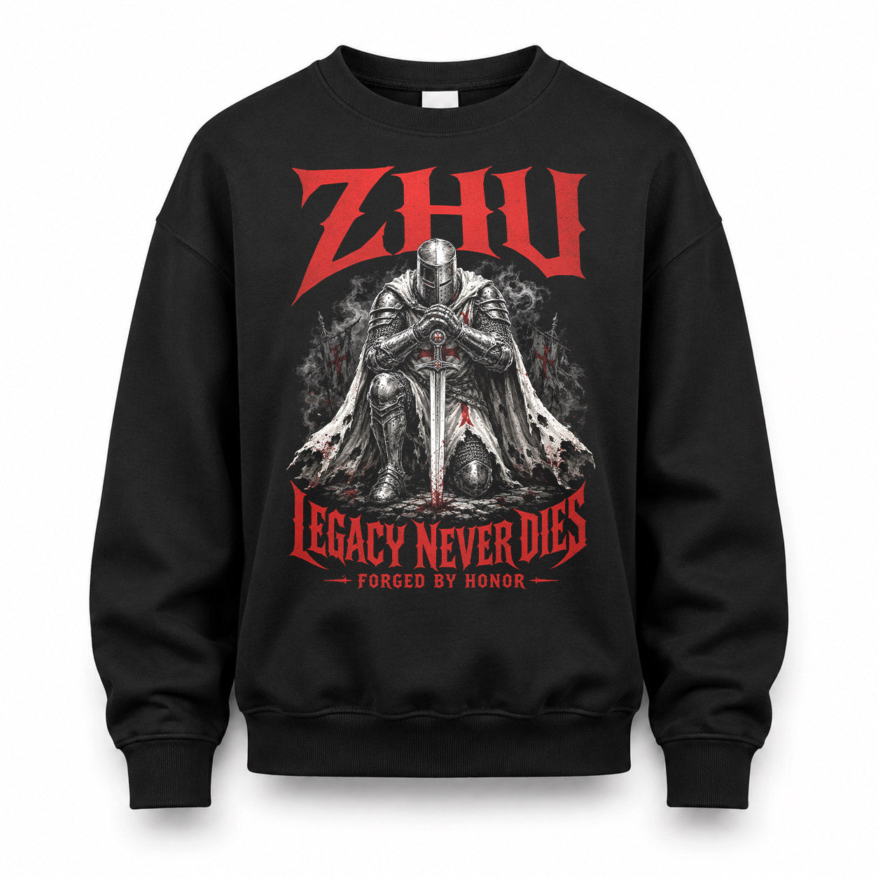 ZHU HS90-K04-109 - NAME Legacy Never Dies Forged By Honor Personalized Knight