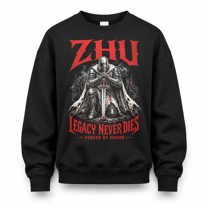 ZHU HS90-K04-109 - NAME Legacy Never Dies Forged By Honor Personalized Knight
