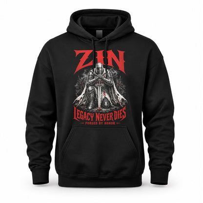 ZIN HS90-K04-109 - NAME Legacy Never Dies Forged By Honor Personalized Knight