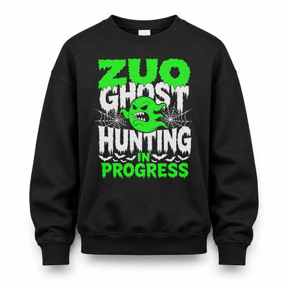 ZUO HW22-K06-109 - NAME Ghost Hunting In Progress Personalized Halloween Shirt