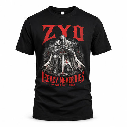 ZYD HS90-K04-109 - NAME Legacy Never Dies Forged By Honor Personalized Knight