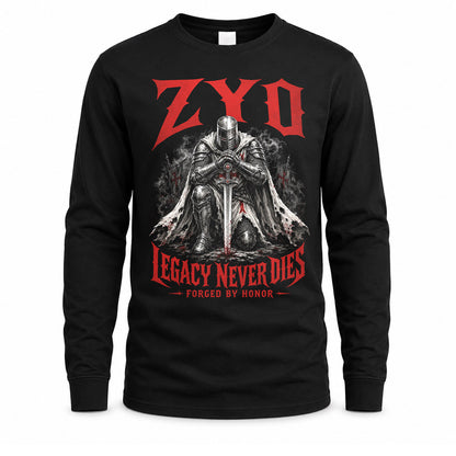 ZYD HS90-K04-109 - NAME Legacy Never Dies Forged By Honor Personalized Knight