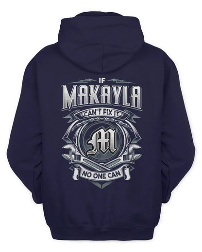 MAKAYLA AP81-K4-626 - Personalized Ahmed Quote Apparel “If Ahmed Can't Fix It, No One Can” - Unisex Hoodie - Navy