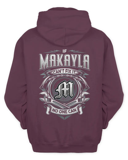 MAKAYLA AP81-K4-626 - Personalized Ahmed Quote Apparel “If Ahmed Can't Fix It, No One Can” - Unisex Hoodie - Maroon