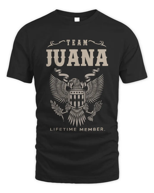 JUANA TP06-K82 – Personalized Classic Style Apparel “Team NAME Lifetime Member”
