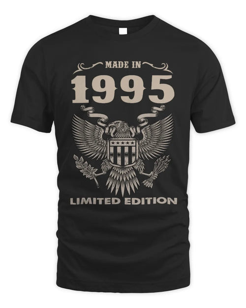 1995 HH89-K2 – Classic Birth Year Limited Edition T-Shirt - Unisex Standard T-Shirt - Black