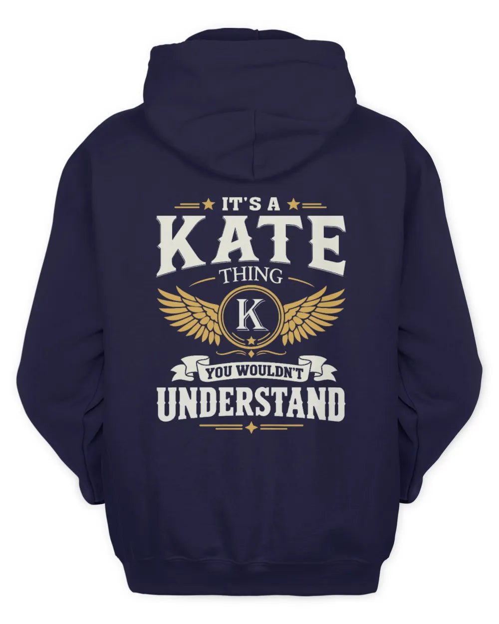 KATE KT06-M008 It’s a [NAME] Thing – You Wouldn’t Understand | Personalized Vintage T-Shirt - Unisex Hoodie - Navy