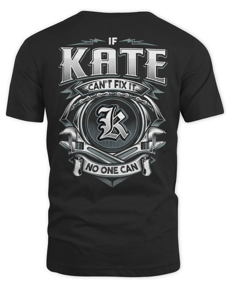 KATE AP81-K4-626 - Personalized Ahmed Quote Apparel “If Ahmed Can't Fix It, No One Can” - Unisex Standard T-Shirt - Black