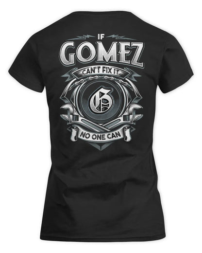 GOMEZ AP81-K4-626 - Personalized Ahmed Quote Apparel “If Ahmed Can't Fix It, No One Can” - Women's Standard T-Shirt - Black