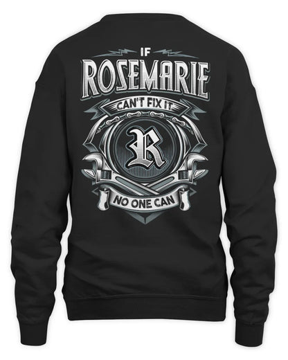 ROSEMARIE AP81-K4-626 - Personalized Ahmed Quote Apparel “If Ahmed Can't Fix It, No One Can” - Unisex Sweatshirt - Black
