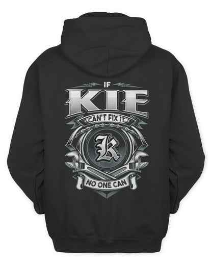 KIE AP81-K4-626 - Personalized Ahmed Quote Apparel “If Ahmed Can't Fix It, No One Can” - Unisex Hoodie - Black