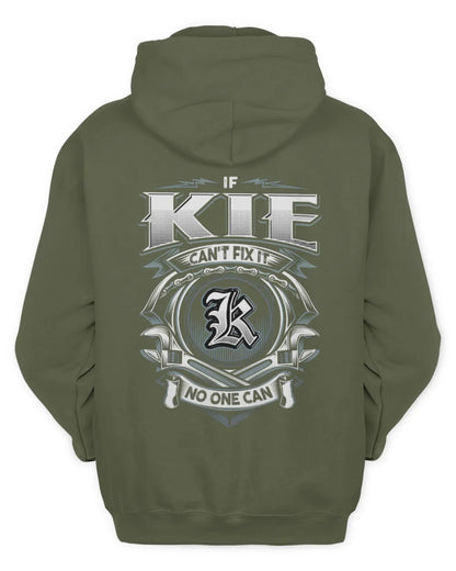 KIE AP81-K4-626 - Personalized Ahmed Quote Apparel “If Ahmed Can't Fix It, No One Can” - Unisex Hoodie - Military Green