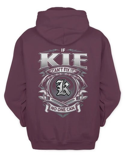 KIE AP81-K4-626 - Personalized Ahmed Quote Apparel “If Ahmed Can't Fix It, No One Can” - Unisex Hoodie - Maroon
