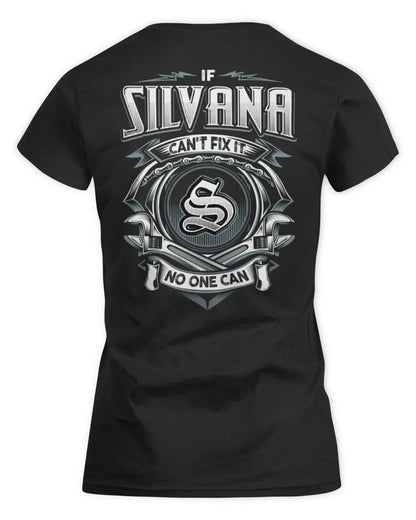 SILVANA AP81-K4-626 - Personalized Ahmed Quote Apparel “If Ahmed Can't Fix It, No One Can” - Women's Standard T-Shirt - Black