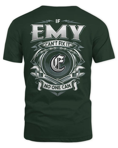 EMY AP81-K4-626 - Personalized Ahmed Quote Apparel “If Ahmed Can't Fix It, No One Can” - Unisex Standard T-Shirt - Forest Green