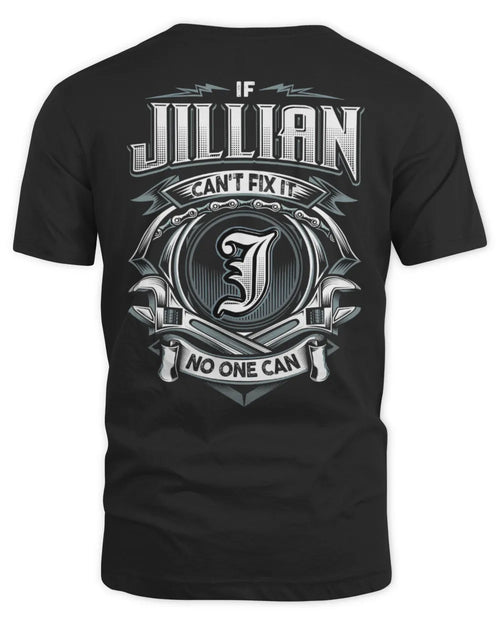 JILLIAN AP81-K4-626 - Personalized Ahmed Quote Apparel “If Ahmed Can't Fix It, No One Can” - Unisex Standard T-Shirt - Black