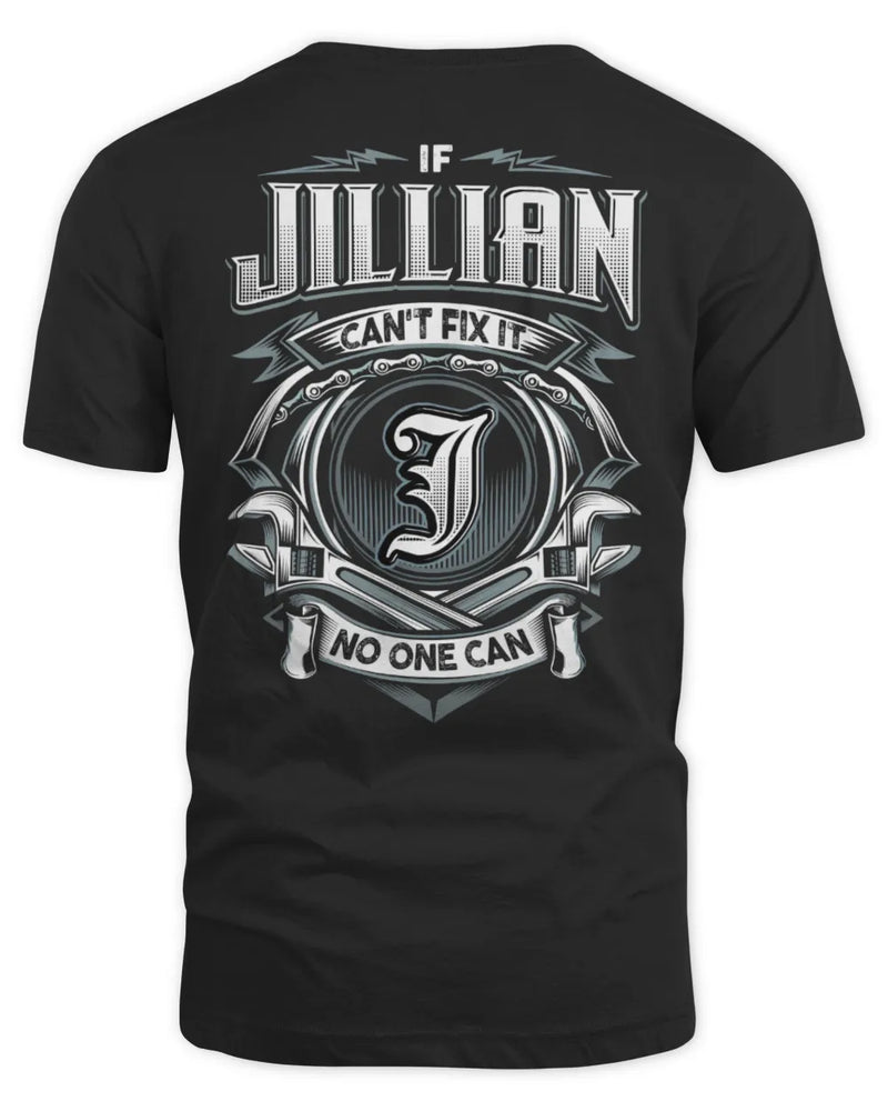 JILLIAN AP81-K4-626 - Personalized Ahmed Quote Apparel “If Ahmed Can't Fix It, No One Can” - Unisex Standard T-Shirt - Black